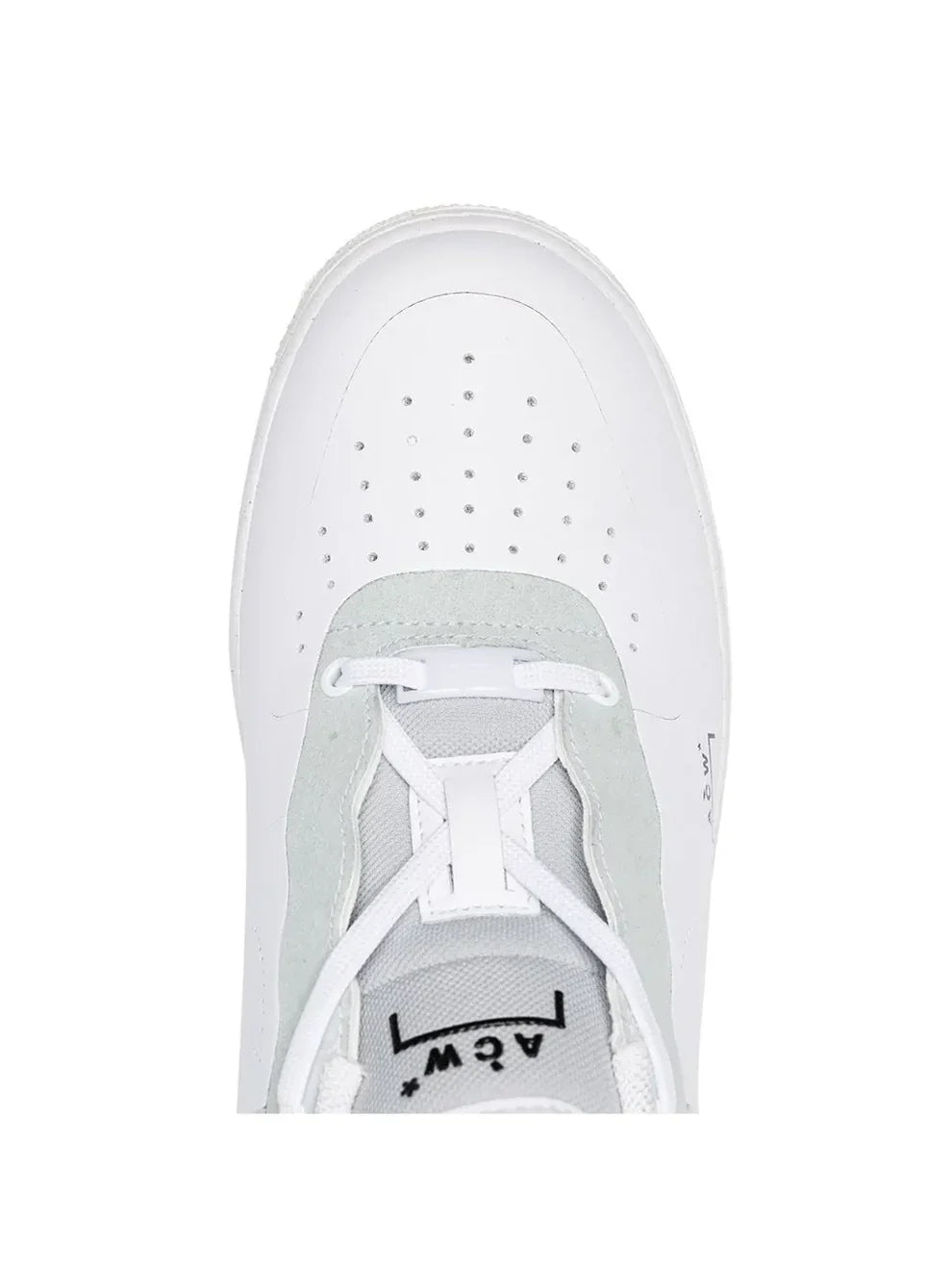 X A Cold Wall Air Force 1 Low White Sneakers