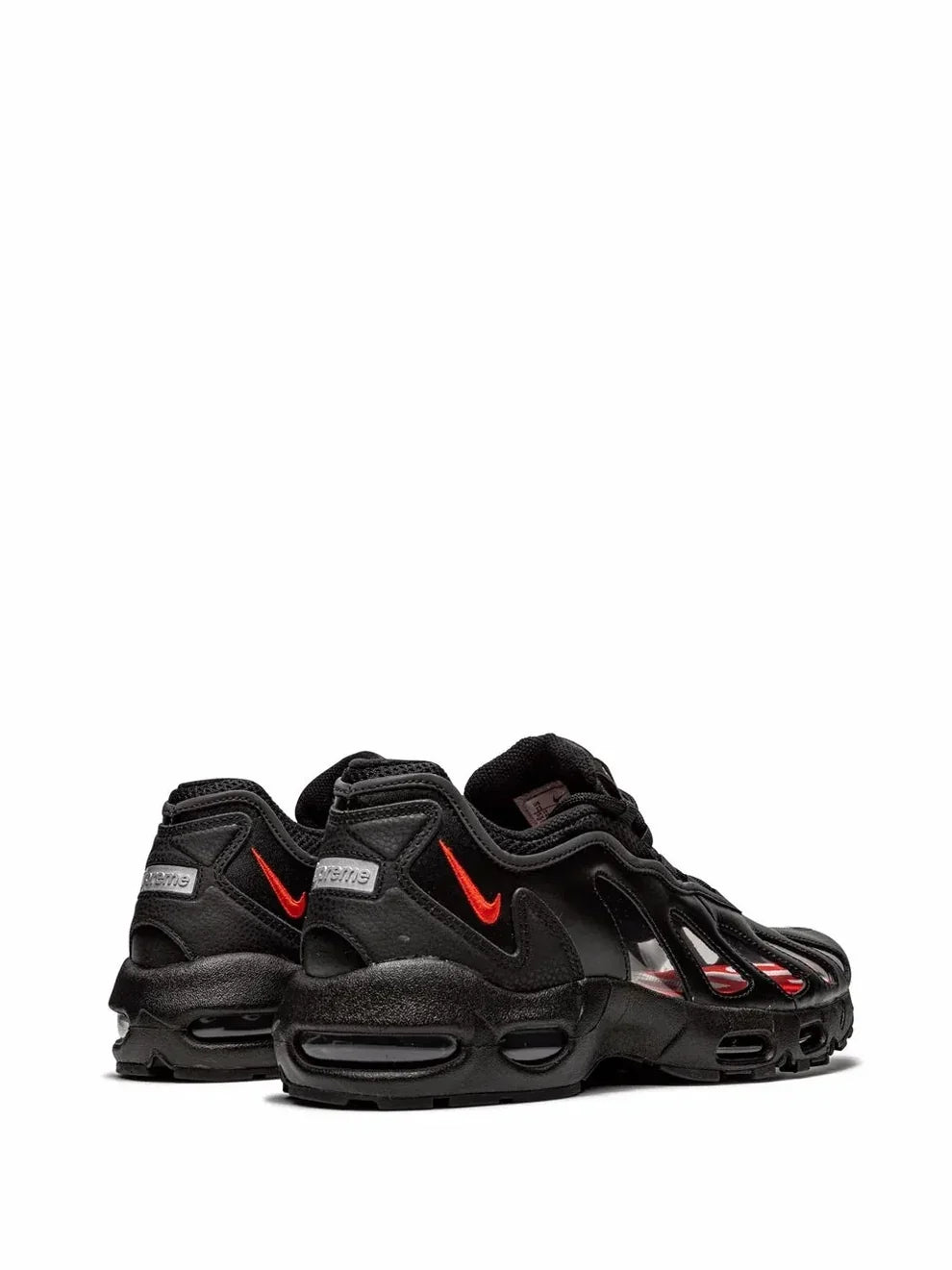 X Supreme Air Max 96 Black Sneakers