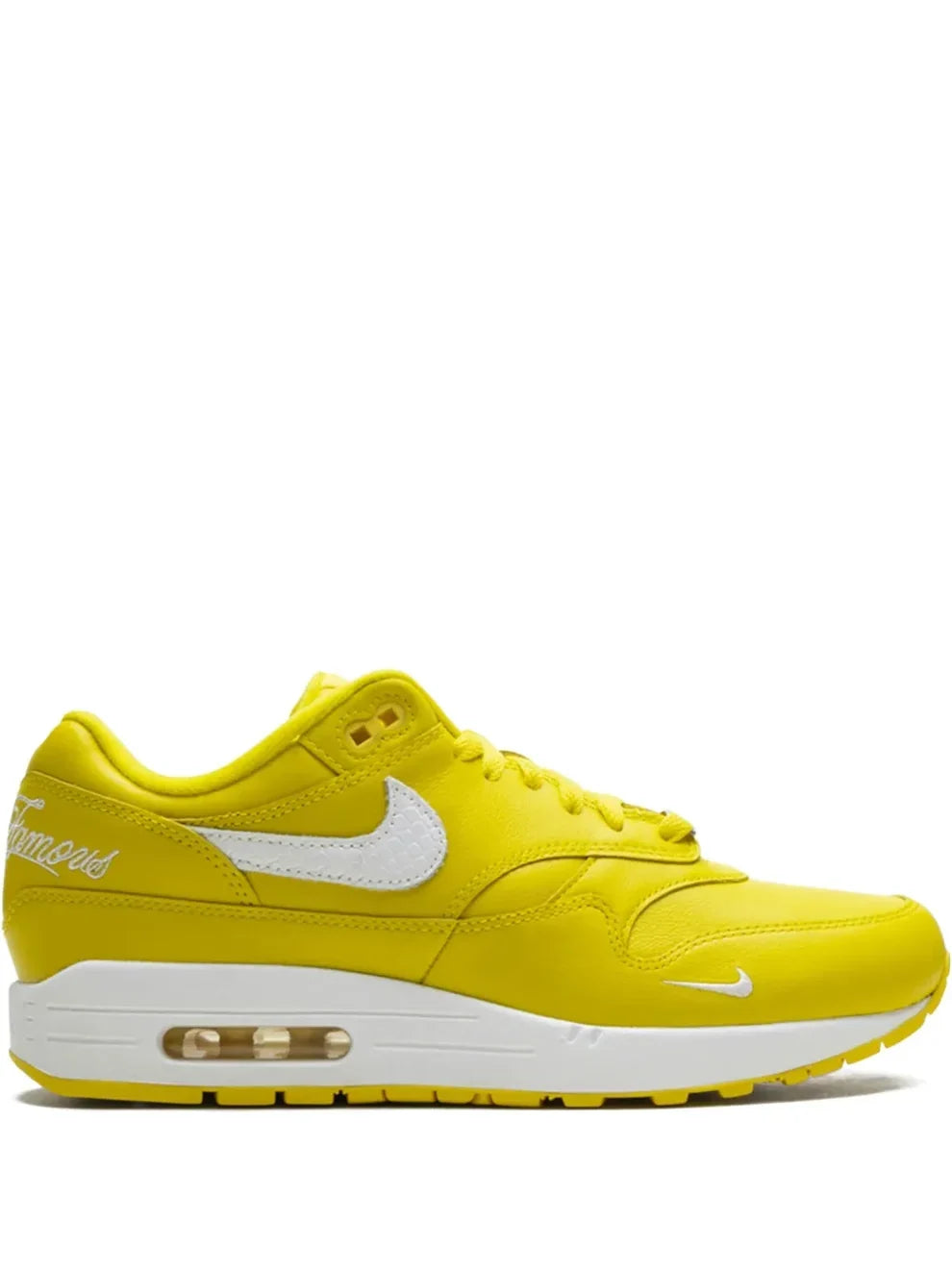 X Supreme Air Max 1 87 Sp Speed Yellow/White Sneakers