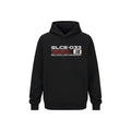 Men’s Printed Velvet Padded Hoodie Loose Fit Casual