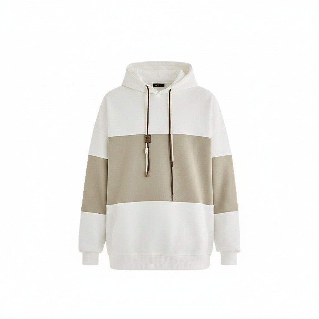 Men’s Retro Style Lightweight Hooded Sweatshirt Loose Fit