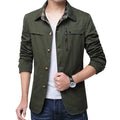Men’s Slim Fit Lightweight Cotton Jacket Casual Style